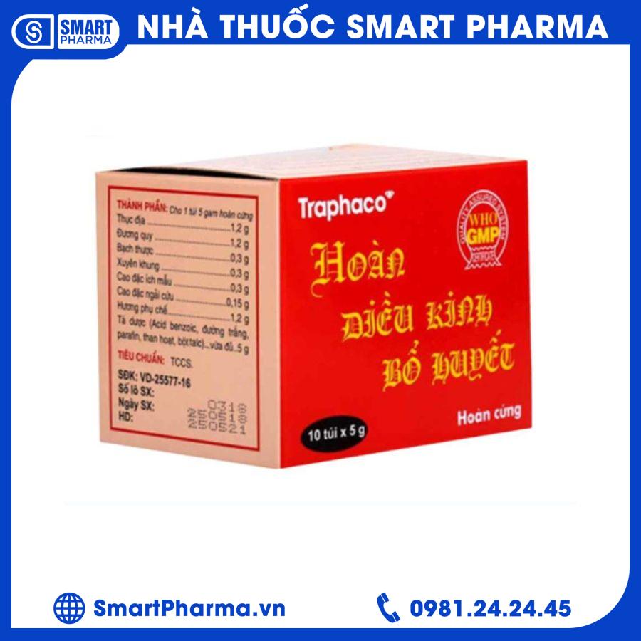 Hoàn điều kinh bổ huyết 2 Smart Pharma - Hoan dieu kinh bo huyet 2
