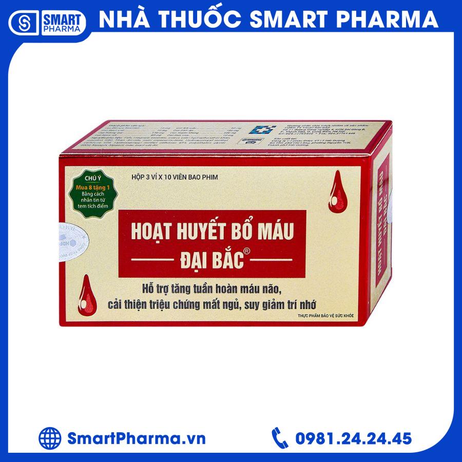 Hoạt huyết bổ máu Đại Bắc Smart Pharma - Hoat huyet bo mau Dai Bac