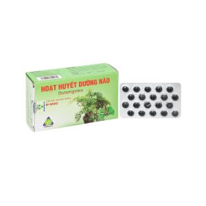 Viên bao đường hoạt huyết dưỡng não Dutamginko (5 vỉ x 20 viên)
