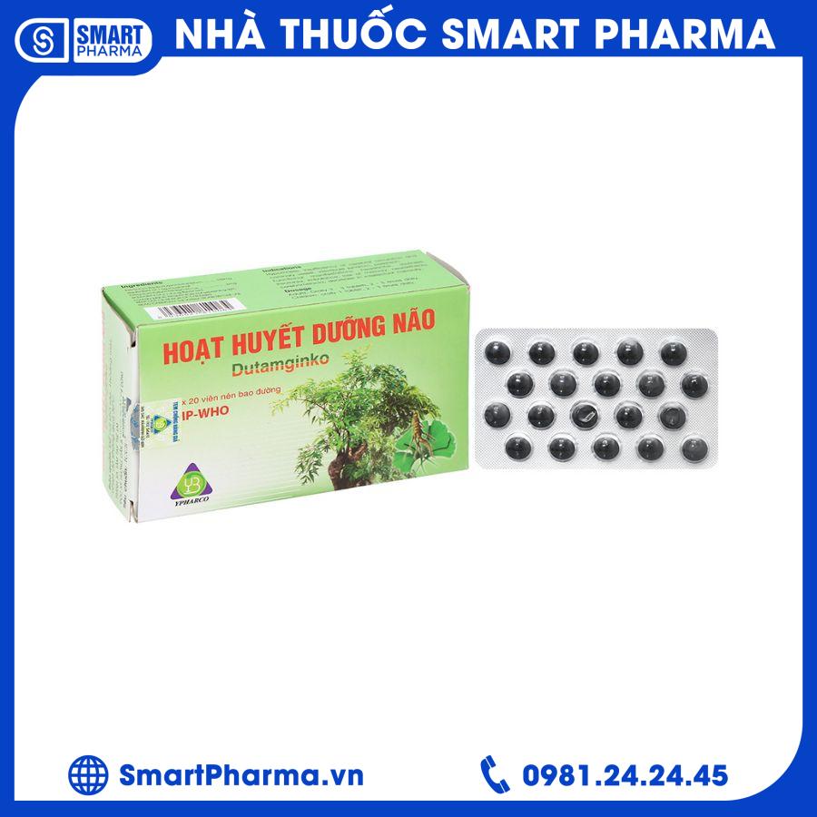 Hoạt huyết dưỡng não Dutamginko Smart Pharma - Hoat huyet duong nao Dutamginko