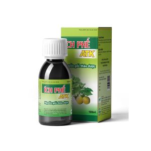 Siro Ích phế ATK 100ml TW28 giúp bổ phế, hỗ trợ tiêu đờm, giảm ho làm ấm đường hô hấp