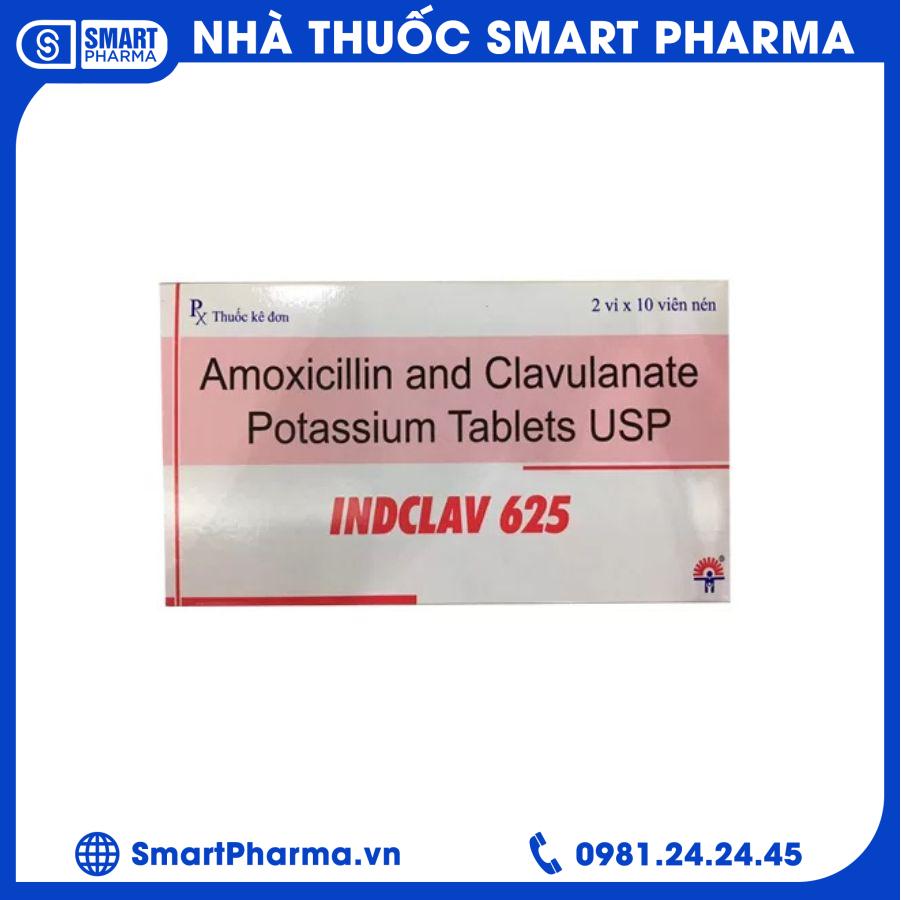 Indclav 625mg Smart Pharma - Indclav 625mg