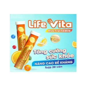 Smart Pharma - Sủi Life Vita Multivitamin hương cam tuýp 20 viên Trường Thọ 1 Smart Pharma - Life Vita Multivitamin 2