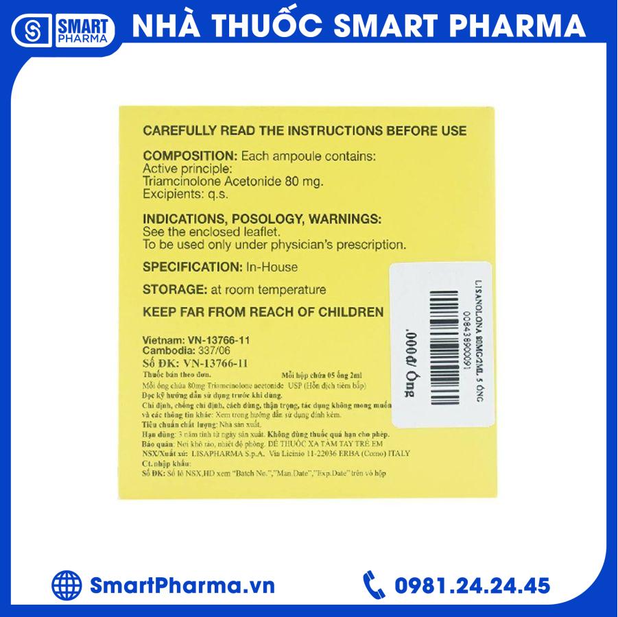 Lisanolona 1 Smart Pharma - Lisanolona 1