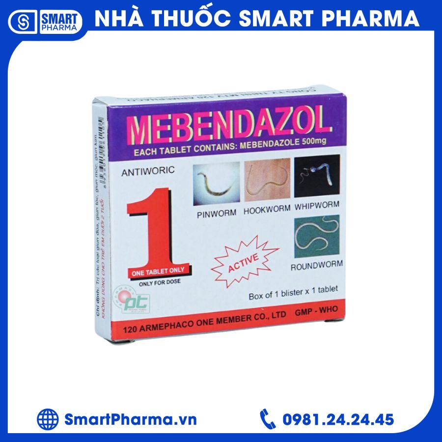 Mebendazol 500mg Smart Pharma - Mebendazol 500mg