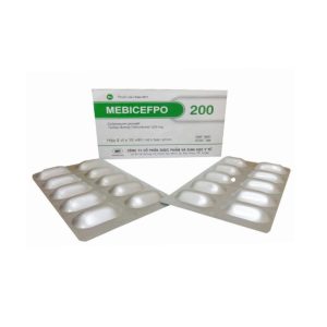 Smart Pharma - Viên nén Mebicefpo 200mg Mebiphar kháng sinh điều trị nhiễm khuẩn (2 vỉ x 10 viên) 1 Smart Pharma - Mebicefpo 200 2