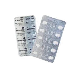 Smart Pharma - Methylpred-NIC 4mg kháng viêm, điều trị viêm khớp dạng thấp, lupus ban đỏ hệ thống (Hộp 3 vỉ x 10 viên 2 Smart Pharma - Methylpred NIC 4mg 1