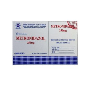 Smart Pharma - Viên nén Metronidazol 250mg Nghệ An điều trị nhiễm kí sinh trùng, nhiễm khuẩn (Hộp 20 vỉ x 10viên) 1 Smart Pharma - Metronidazol 250mg Nghe An 1