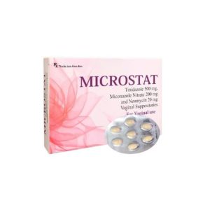 Smart Pharma - Thuốc đặt Microstat (500mg) - Điều trị viêm nhiễm âm đạo 2 Smart Pharma - Microstat 1