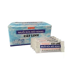 Muối Rửa Mũi Xoang Cát Linh(Hộp 50 gói)