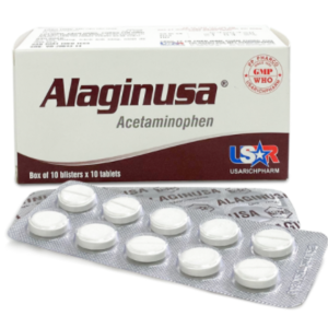 Smart Pharma - Thuốc Alaginusa Usarichpharm giảm triệu chứng sốt và giảm đau đầu (10 vỉ x 10 viên) 3 Smart Pharma - NT SMART PHARMA 2026 10 12T095454.017