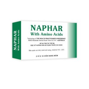 Smart Pharma - Thuốc bổ sung vitamin Naphar With Amino Acids hộp 10 vỉ x 15 viên 3 Smart Pharma - Naphar with Amino Acids 1