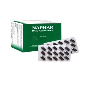 Thuốc bổ sung vitamin Naphar With Amino Acids hộp 10 vỉ x 15 viên