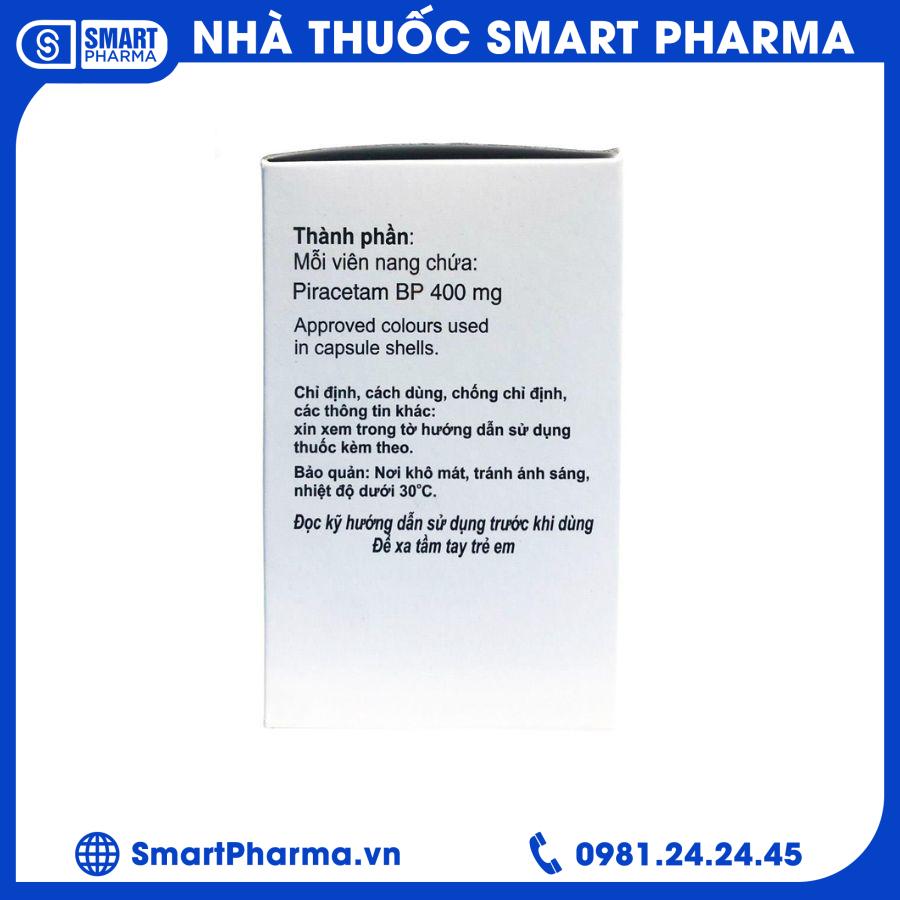 Neurocetam 400mg 2 Smart Pharma - Neurocetam 400mg 2