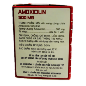 Smart Pharma - Thuốc Amoxicillin 500mg Mediplantex điều trị nhiễm khuẩn (hộp 10 vỉ x 10 viên) 1 Smart Pharma - Nha thuoc Smart Pharma 2026 10 15T141011.789