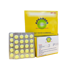 Thuốc Aphargen Armephaco điều trị ngạt mũi, sổ mũi, nhức đầu (25vỉ x 20viên)