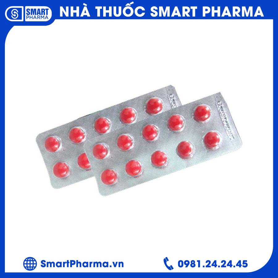 Nhiệt miệng Tametop vỉ 2 Smart Pharma - Nhiet mieng Tametop vi 2