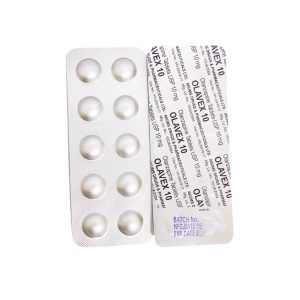Smart Pharma - Thuốc Olavex 10 điều trị bệnh tâm thần phân liệt (3 vỉ x 10 viên) 2 Smart Pharma - Olavex 10 1