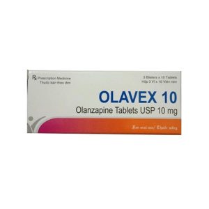 Thuốc Olavex 10 điều trị bệnh tâm thần phân liệt (3 vỉ x 10 viên)