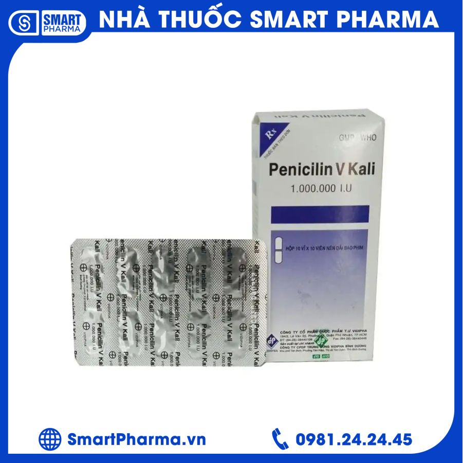 Penicilin V kali Vidipha 1 Smart Pharma - Penicilin V kali Vidipha 1