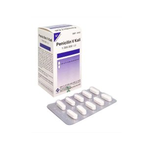 Thuốc Penicilin V Kali 1.000.000 I.U Vidipha điều trị và dự phòng các chứng nhiễm khuẩn (10 vỉ x 10 viên)