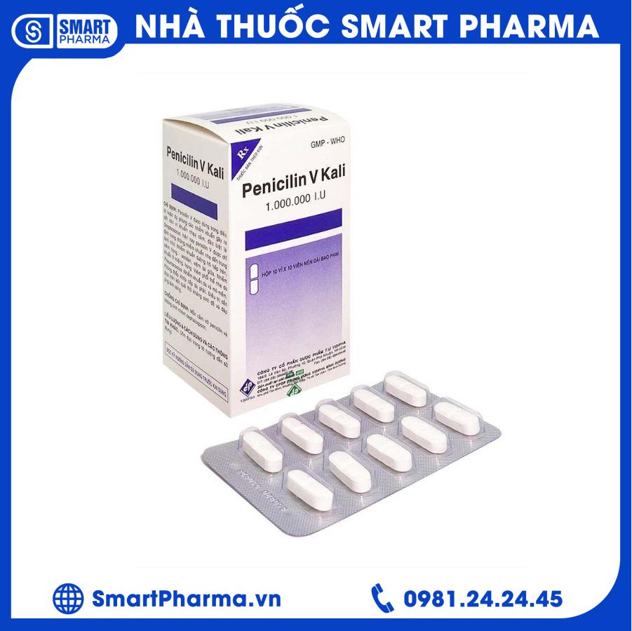 Penicilin V kali Vidipha Smart Pharma - Penicilin V kali Vidipha