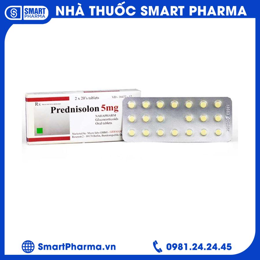 Prednisolon 5mg Nam Hà 1 Smart Pharma - Prednisolon 5mg Nam Ha 1 1