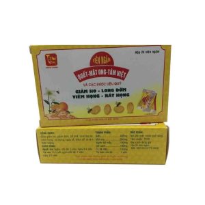Smart Pharma - Viên ngậm Quất mật ong ngâm Tâm Việt ( Hộp 24 viên ) 2 Smart Pharma - Quat mat ong Tam Viet 1