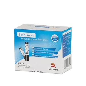 Smart Pharma - Que Thử Đường Huyết Safe - Accu Sinocare (50 que) 1 Smart Pharma - Que thu tieu duong Safe Accu 2 1