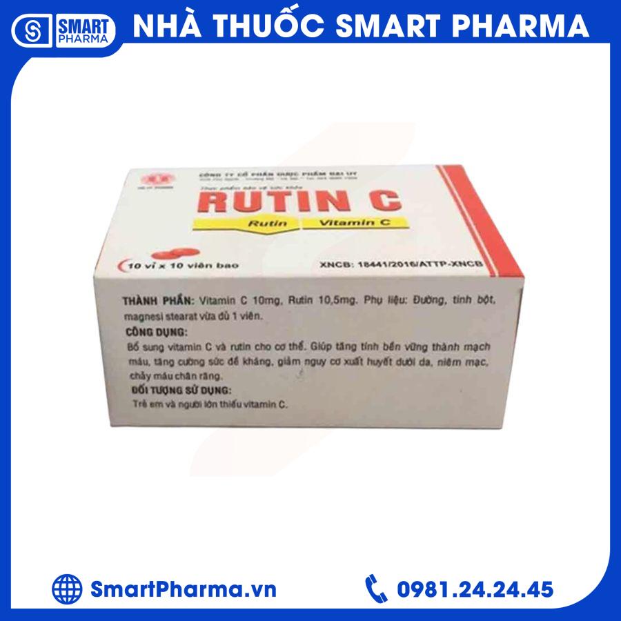 Rutin C Đại Uy 1 Smart Pharma - Rutin C Dai Uy 1