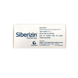 Smart Pharma - Thuốc Siberizin 5mg Sao Kim điều trị dự phòng cơn đau nửa đầu (10 vỉ X 10 viên) 2 Smart Pharma - Siberizin 2