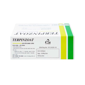 Smart Pharma - Thuốc Terpinzoat TV.PHARM làm loãng đờm và điều trị các triệu chứng ho (100 viên) 1 Smart Pharma - Smart pharma 20