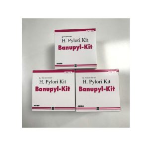 Thuốc Banupyl-Kit H. Pylori Kit Micro điều trị viêm dạ dày mãn tính, loét dạ dày và tá tràng (7 vỉ x 6 viên)