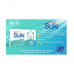 Smart Pharma - Khăn hạ sốt Suki hỗ trợ hạ nhiệt giảm sốt (5 túi x 5 khăn) 1 Smart Pharma - Smart pharma 2024 12 21T100015.385 1