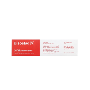 Smart Pharma - Thuốc Bisostad 5 Stella điều trị tăng huyết áp và đau thắt ngực ( Hộp 3 vỉ x 10 viên) 1 Smart Pharma - Smart pharma 2024 12 24T151017.897