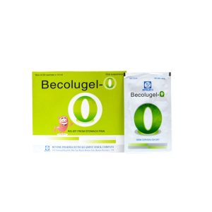 Hỗn dịch uống Becolugel-O giảm đau do viêm loét dạ dày, tá tràng ( Hộp 20 gói x 10ml)