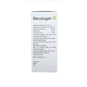 Smart Pharma - Hỗn dịch uống Becolugel-O giảm đau do viêm loét dạ dày, tá tràng ( Hộp 20 gói x 10ml) 1 Smart Pharma - Smart pharma 2024 12 24T174754.914