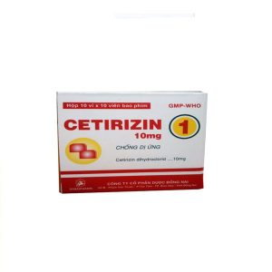 Smart Pharma - Thuốc Cetirizin10mg Dược Đồng Nai điều trị dị ứng (Hộp 10 vỉ x 10 viên) 1 Smart Pharma - Smart pharma 2024 12 25T212802.297
