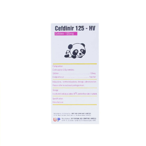 Smart Pharma - Bột pha hỗn dịch uống Cefdinir 125 - HV điều trị nhiễm khuẩn (10 gói) 1 Smart Pharma - Smart pharma 2024 12 26T213657.674