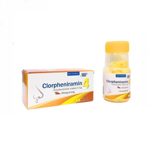 Smart Pharma - Thuốc Clorpheniramin 4 DHG điều trị viêm mũi dị ứng ( Lọ 100 viên) 1 Smart Pharma - Smart pharma 2024 12 28T093339.563