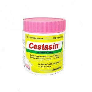 Smart Pharma - Thuốc Cestasin Vacopharm chống viêm, chống dị ứng ( Lọ 500 viên nén) 1 Smart Pharma - Smart pharma 2024 12 28T105143.786