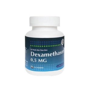 Smart Pharma - Thuốc Dexamethasone 0,5mg PV Pharma chống viêm, dị ứng 1 Dexamethason