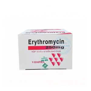 Smart Pharma - Thuốc Erythromycin 250mg (Vidipha) điều trị nhiễm khuẩn ( Hộp 10 vỉ x 10 viên) 2 Smart Pharma - Smart pharma 2024 12 29T150104.918
