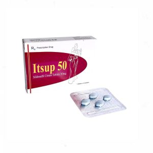Thuốc Itsup 50 trị rối loạn cương dương ( Hộp 1 vỉ x 4 viên)