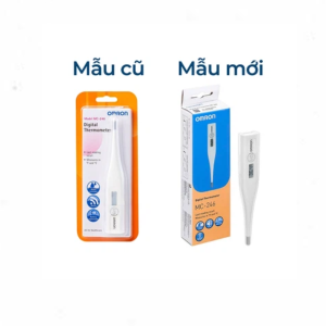 Nhiệt kế điện tử Omron MC-246 đo nhiệt độ cho trẻ khi sốt ( Hộp 1 cái)