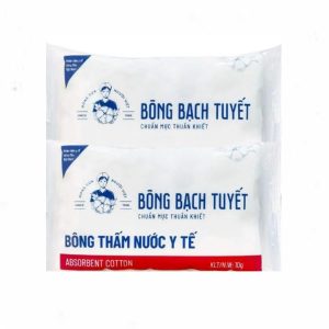 Smart Pharma - Bông y tế thấm nước Bạch Tuyết 10g dùng trong chăm sóc cá nhân và y tế 1 Smart Pharma - Smart pharma 2024 12 31T201832.078