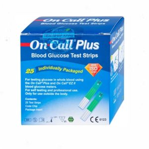 Que thử đường huyết On Call Plus ( Hộp 25 cái)