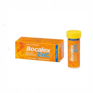 Viên sủi Bocalex ZinC bổ sung Vitamin, tăng sức đề kháng ( Tuýp 10 viên)