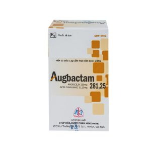 Smart Pharma - Thuốc kháng sinh Augbactam 281,25mg điều trị nhiễm khuẩn hộp 12 gói 2 Smart Pharma - Smart pharma 28