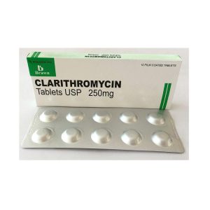 Smart Pharma - Thuốc kháng sinh Clarithromycin 250mg Brawn điều trị nhiễm khuẩn hộp 10 viên 2 Smart Pharma - Smart pharma 39